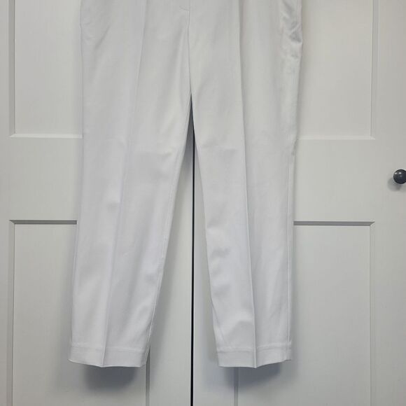 Spanx slim straight pants in classic white, xl - Picture 5 of 9